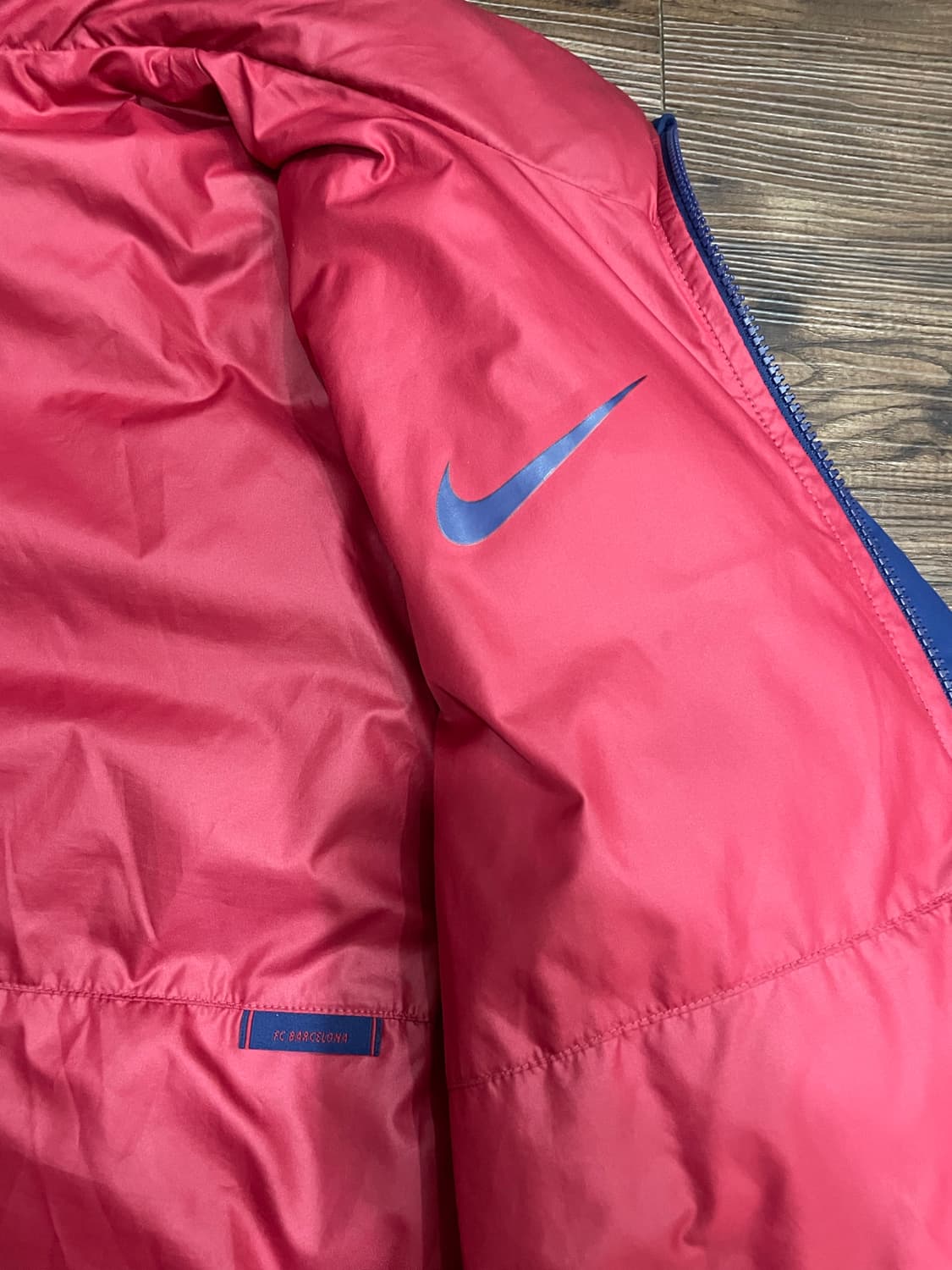 15-16 나이키 FC 바르셀로나 코어 패디드 리버서블 자켓 상품이미지9