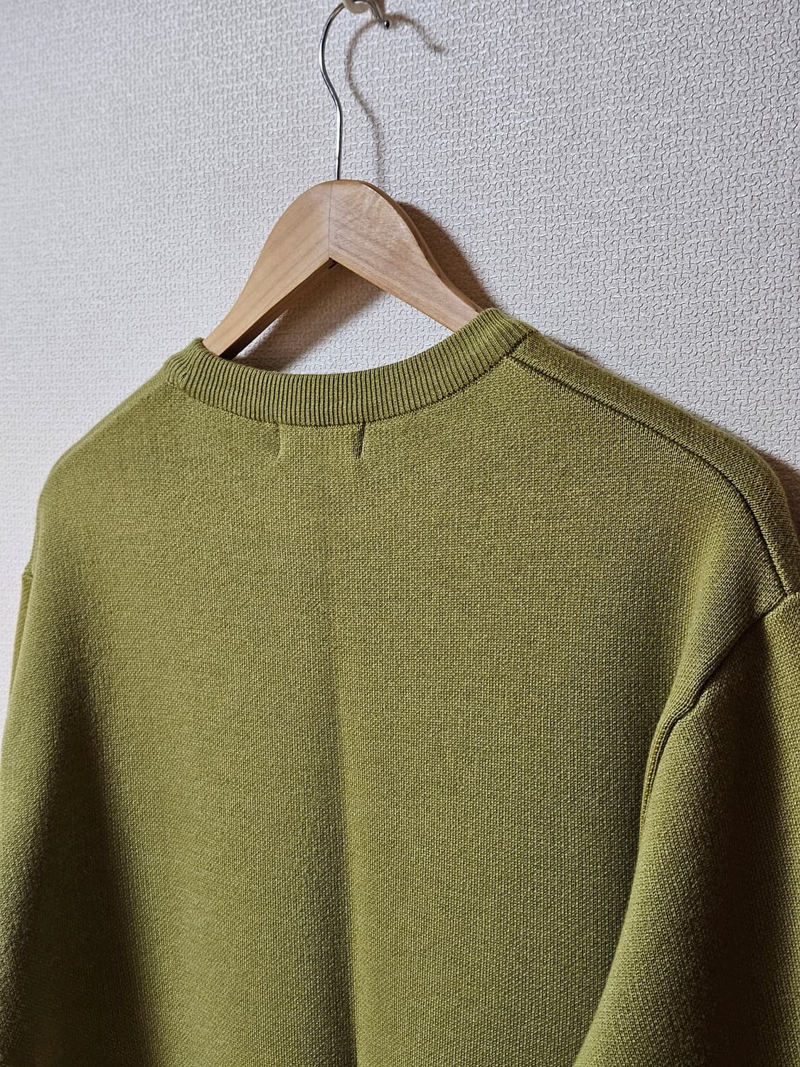 자바나스 울 니트 올리브 상품이미지4