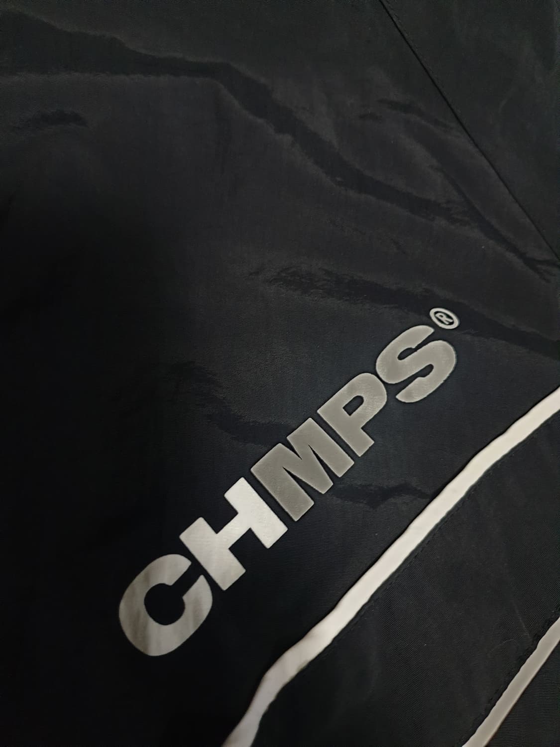 (품절매물) 본챔스 나일론100% 바람막이 상하의 셋업 블랙 (L) 상품이미지4