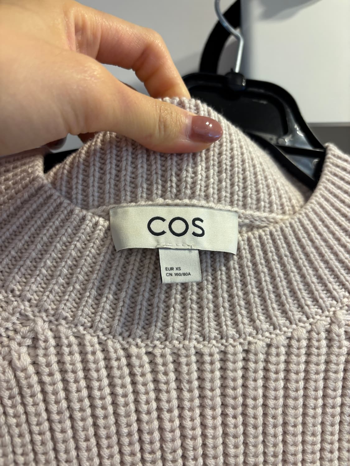 COS 니트 XS 베이지 상품이미지2