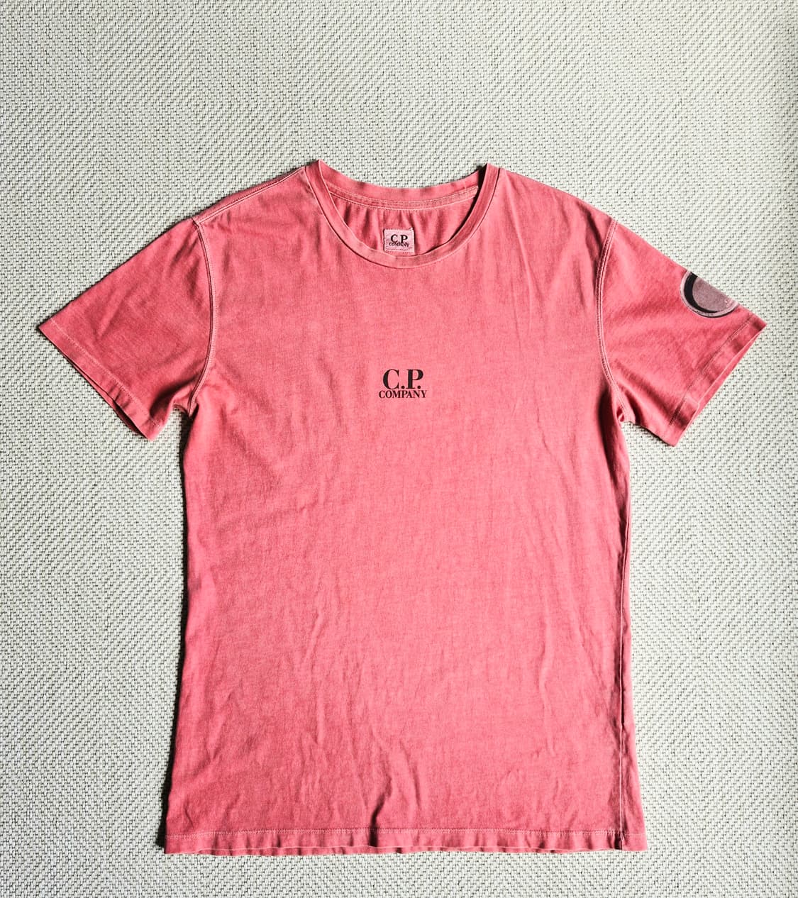 CP컴퍼니 가먼트다이드 반팔티 105 상품이미지2