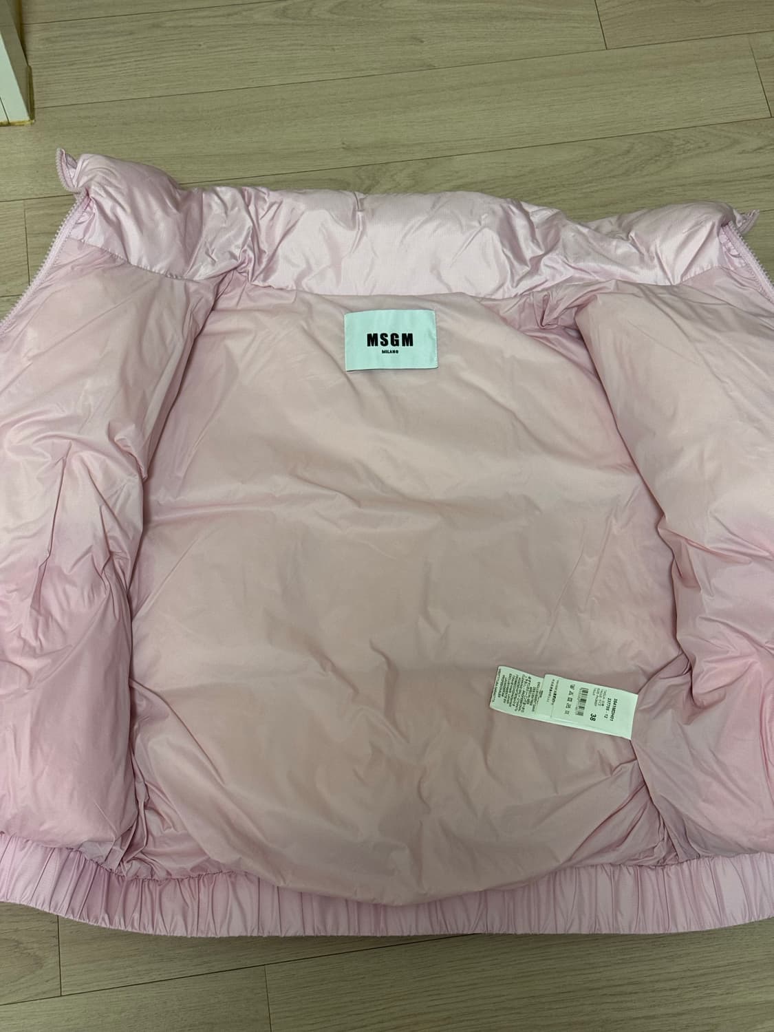 MSGM 크롭 패딩 38 상품이미지3