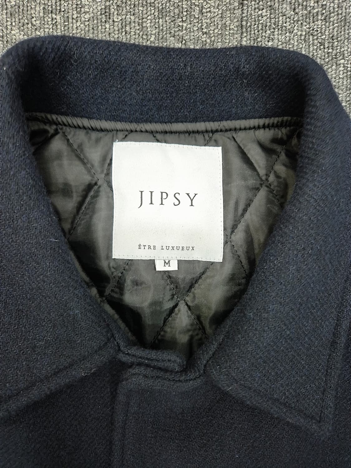 [M]<집시>시티 바시티 네이비 자켓 상품이미지2