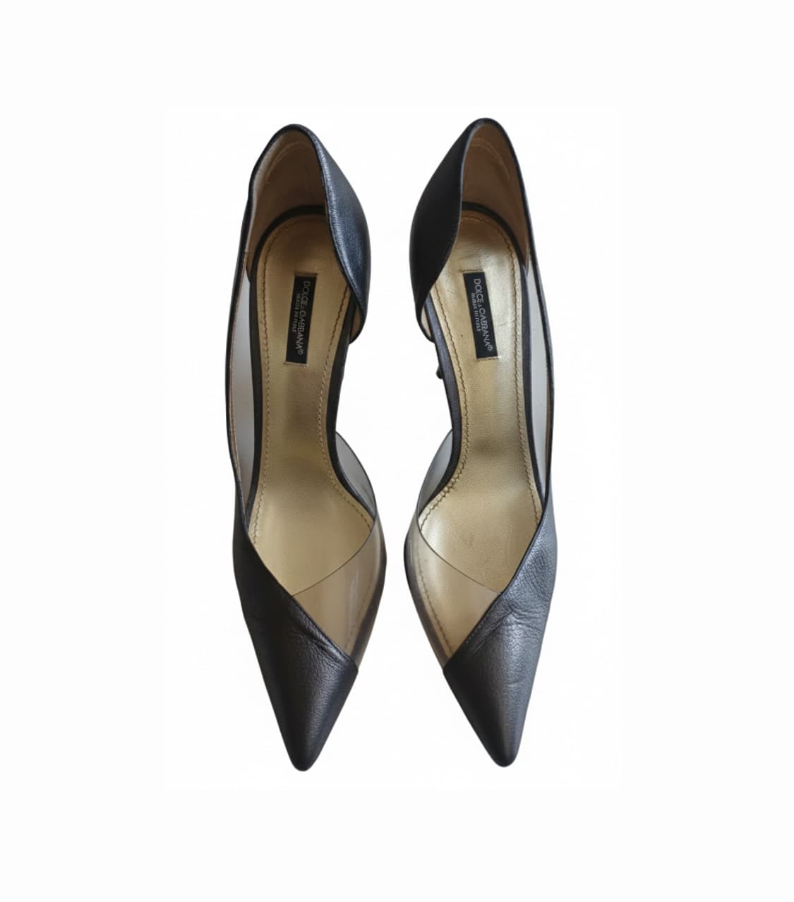 돌체앤가바나 블랙 펌프스 힐 37.5 상품이미지1