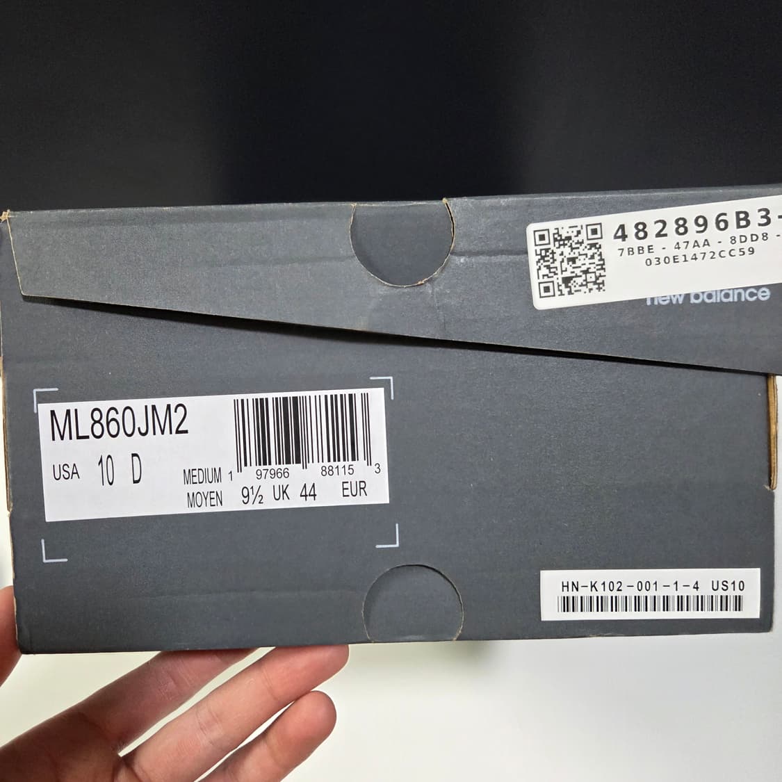 뉴발란스 / 꼼데가르송 860v2 그레이 / 280 상품이미지9