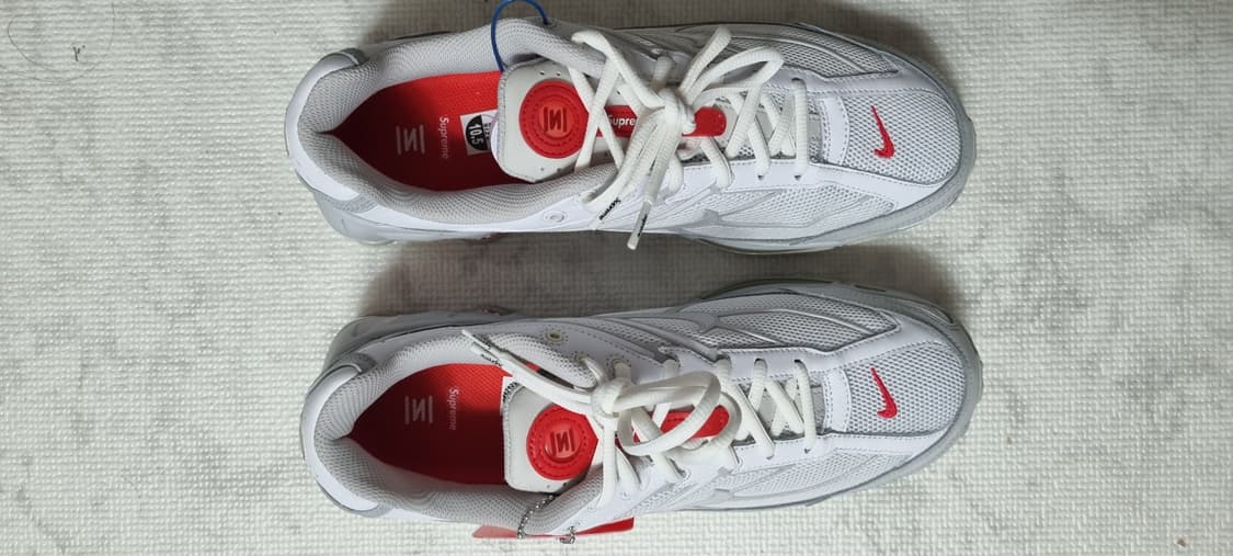 나이키 슈프림 샥스 라이드 2 sp 화이트 285 상품이미지5