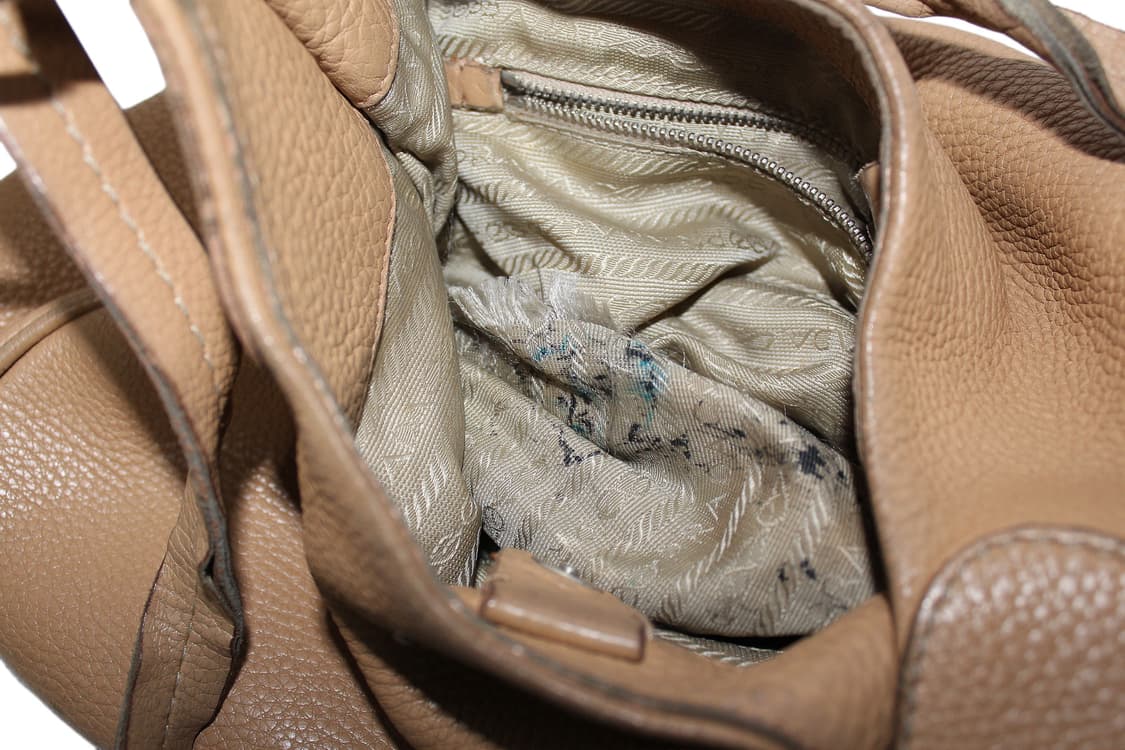 2000s PRADA 프라다 레더 숄더백 상품이미지9