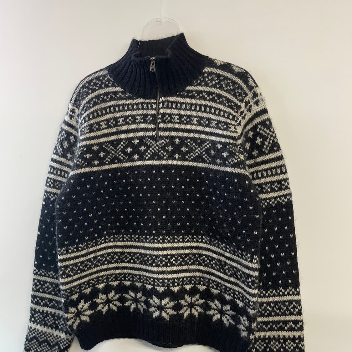 90s 폴로 스포츠 하프집업 니트 상품이미지3