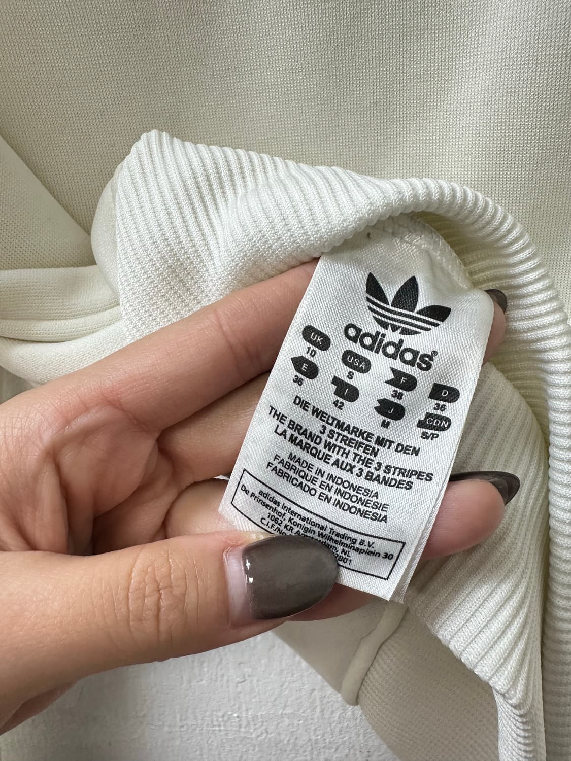 대장급 아디다스 Adidas 삼선 레드라인 화이트 후드 집업 상품이미지7