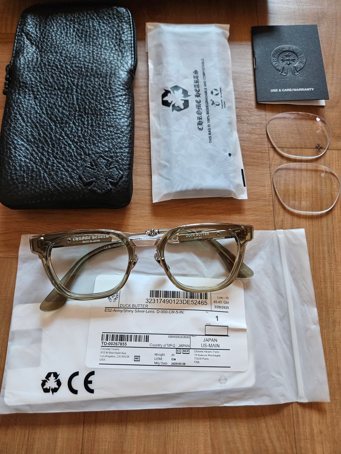 크롬하츠 덕버터 ary/ss 아미 샤이니실버 상품이미지1