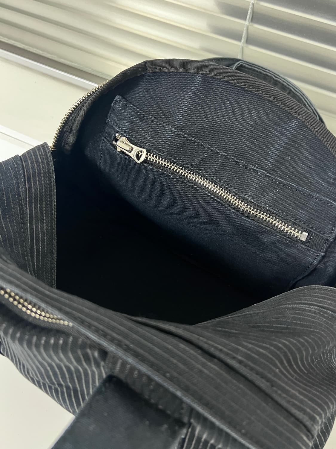 PORTER-TOTE BAG S (Washed Stripe Black) 상품이미지8