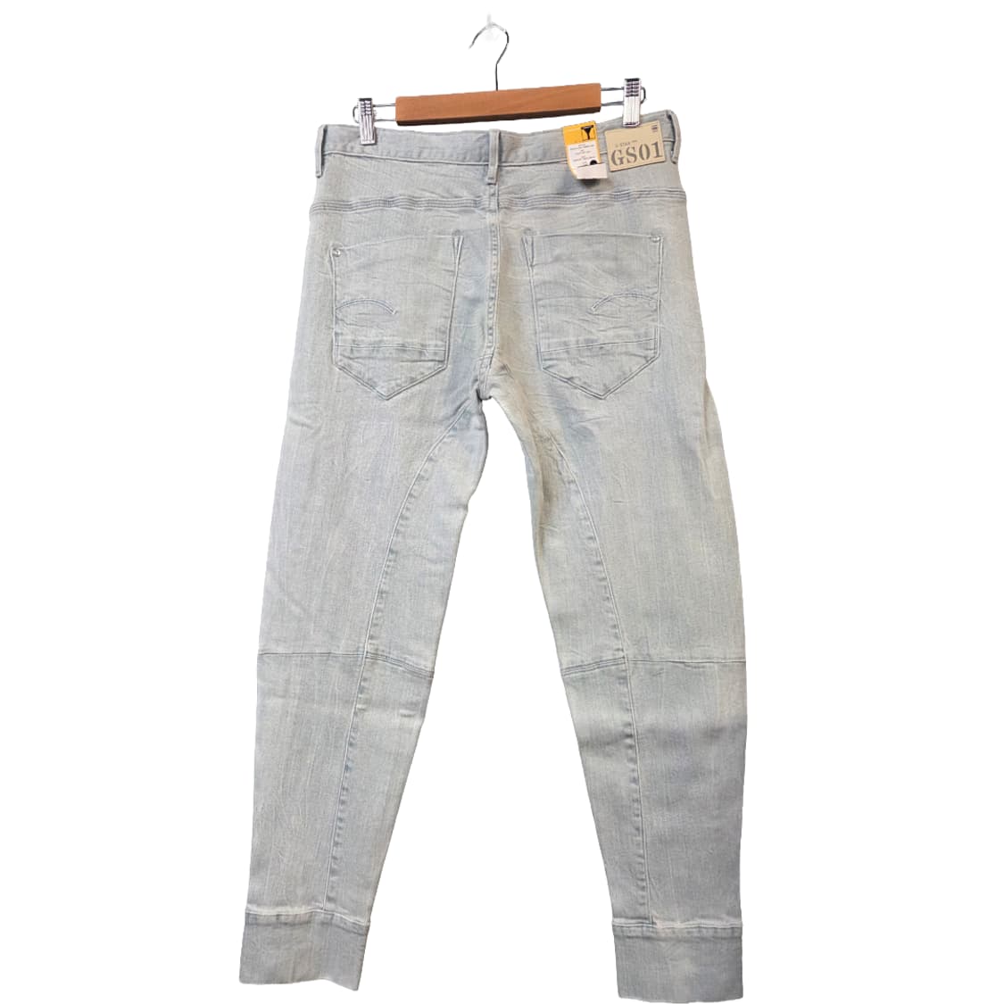 G-Star RAW 라이트 워싱 데님 팬츠(W26/L32) 상품이미지2