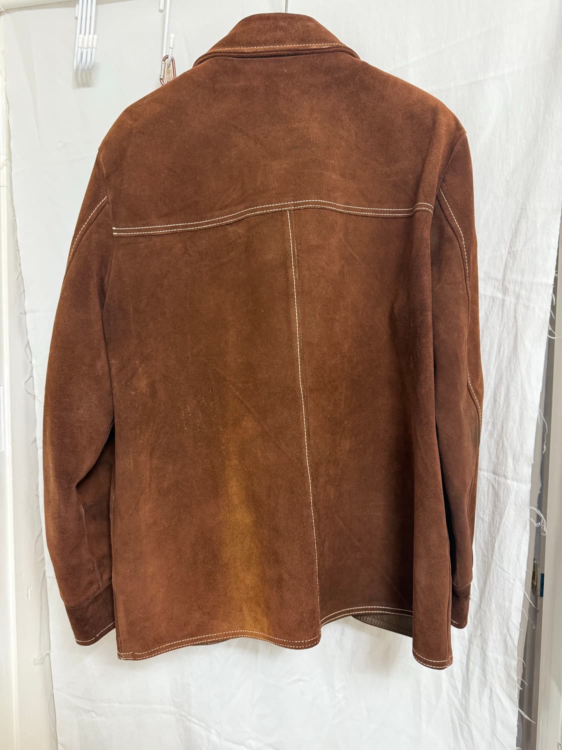 70's u.s.a 스웨이드 레더 자켓 상품이미지3