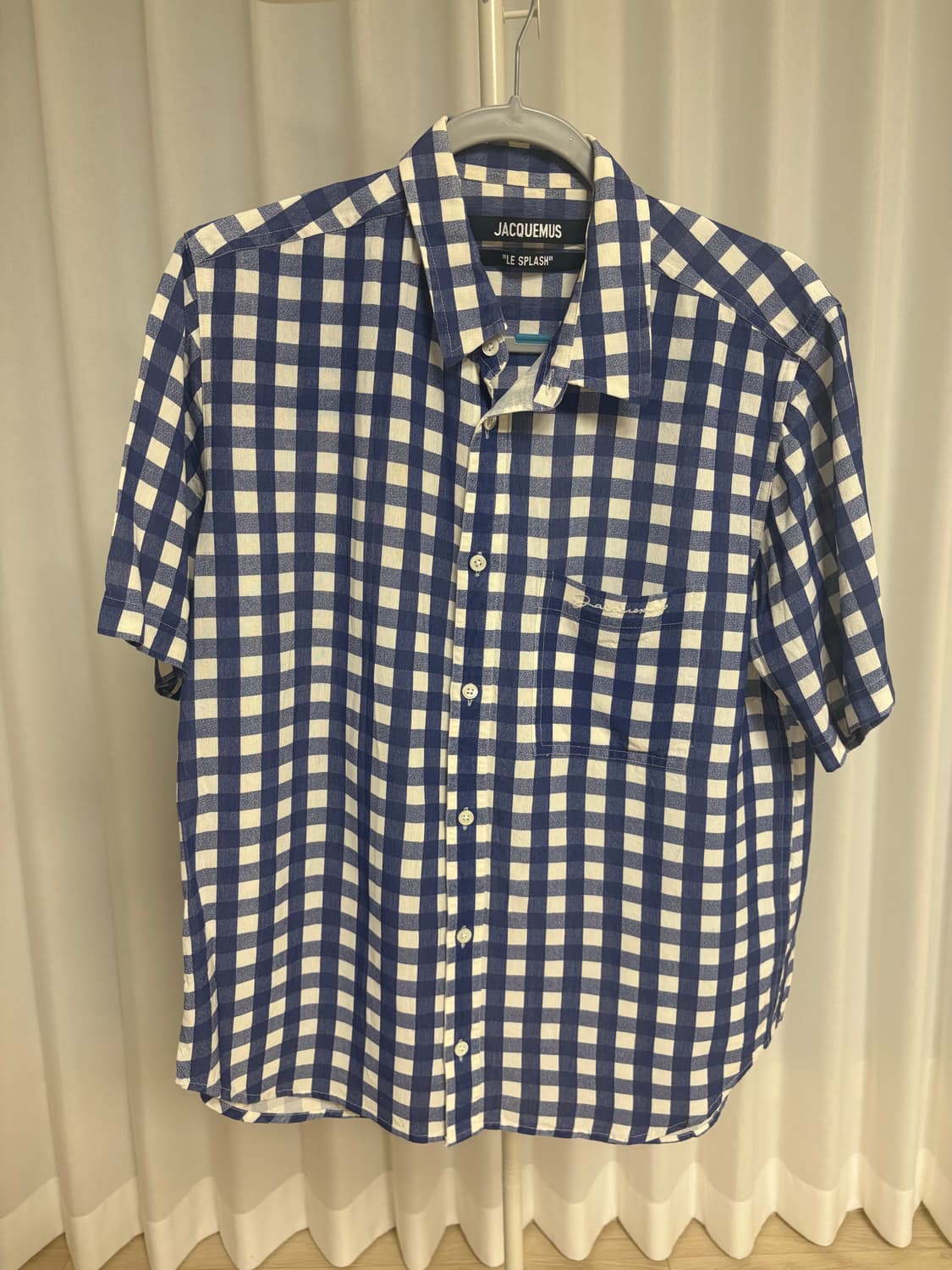 자크뮈스 스트라이프 반팔 셔츠 상품이미지1