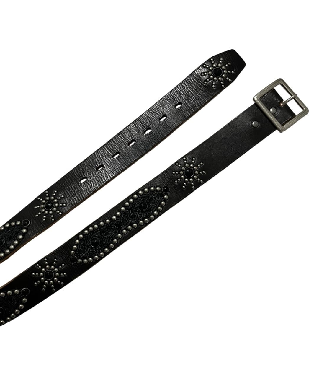 Black stud belt 스터드 벨트 상품이미지1