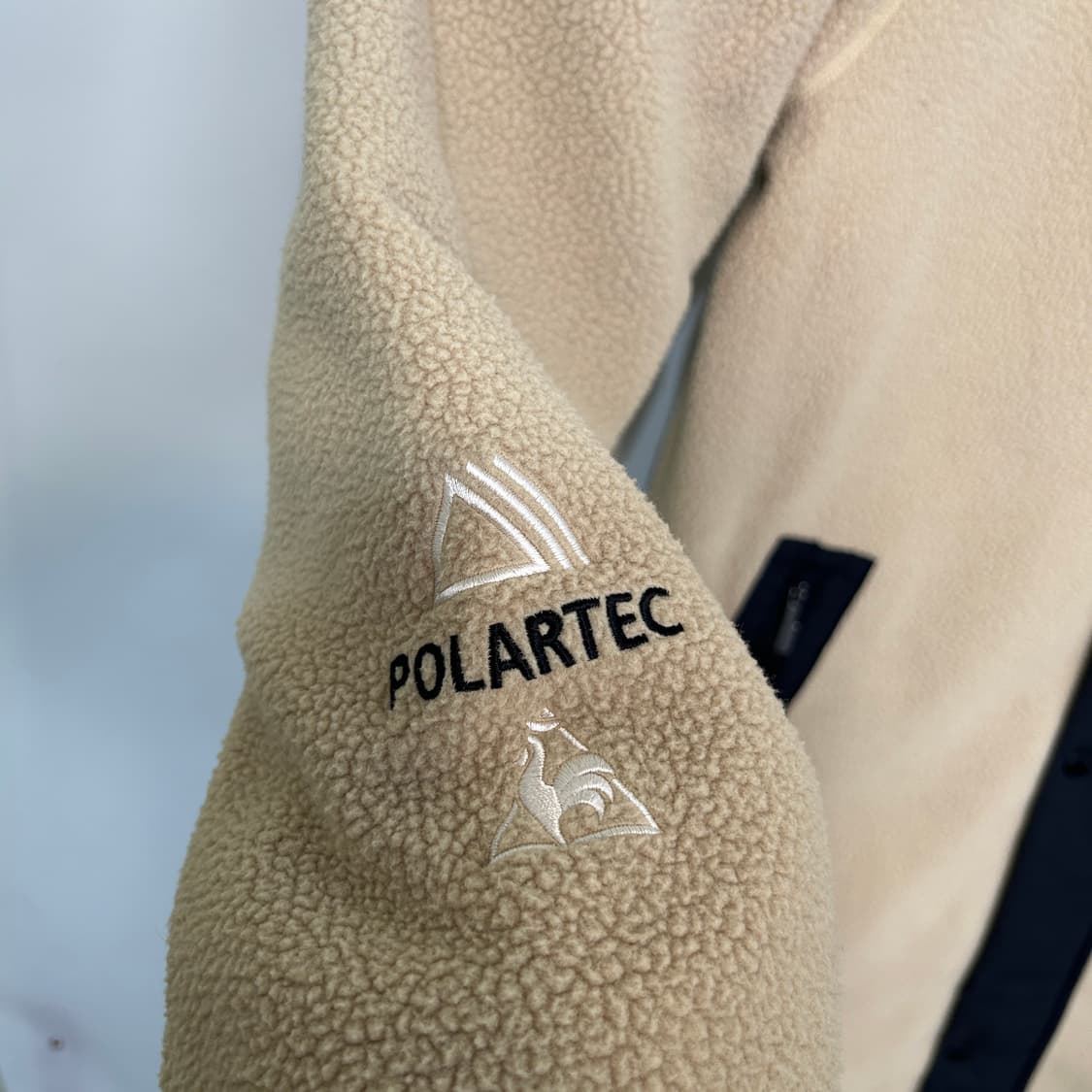 르꼬끄 남녀공용 폴라텍 플리스 레귤러핏 롱 자켓 95 상태최상 상품이미지3