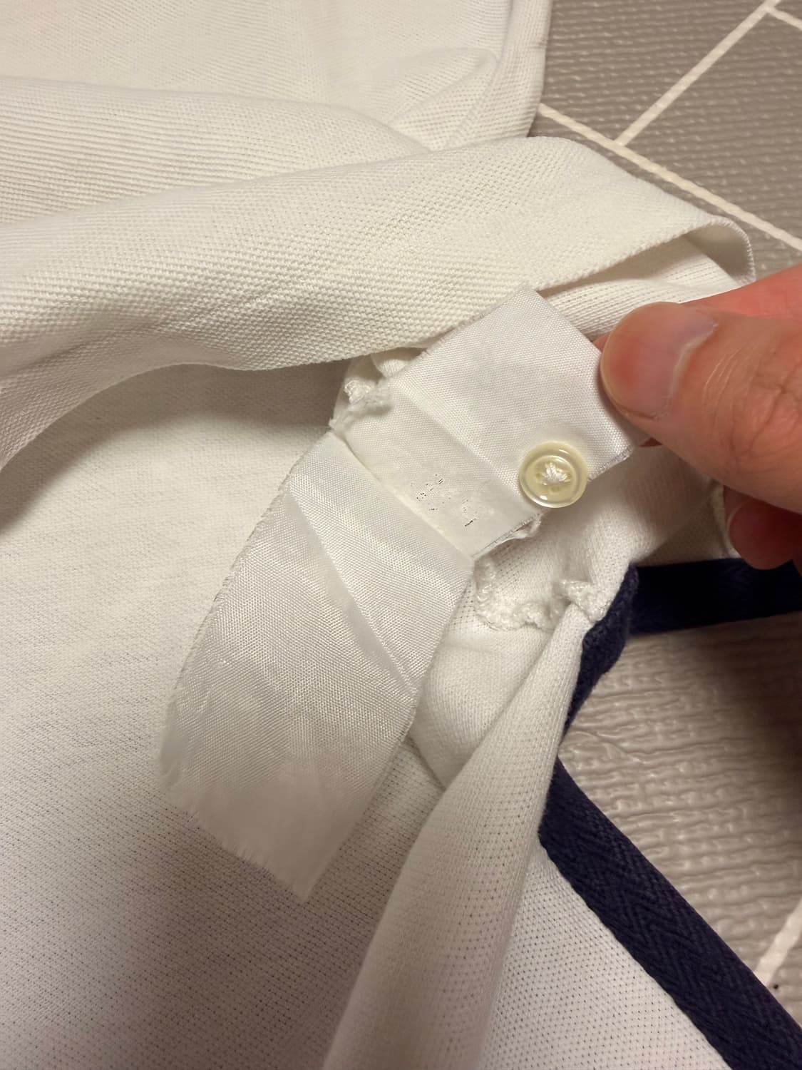 폴로 빅포니 성조기 반팔 럭비티 화이트 상품이미지7