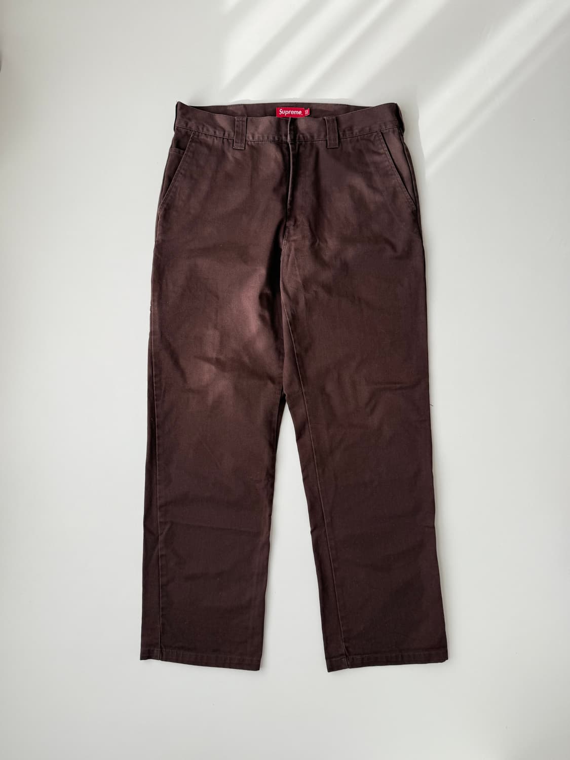 슈프림 워크 팬츠 브라운 상품이미지1