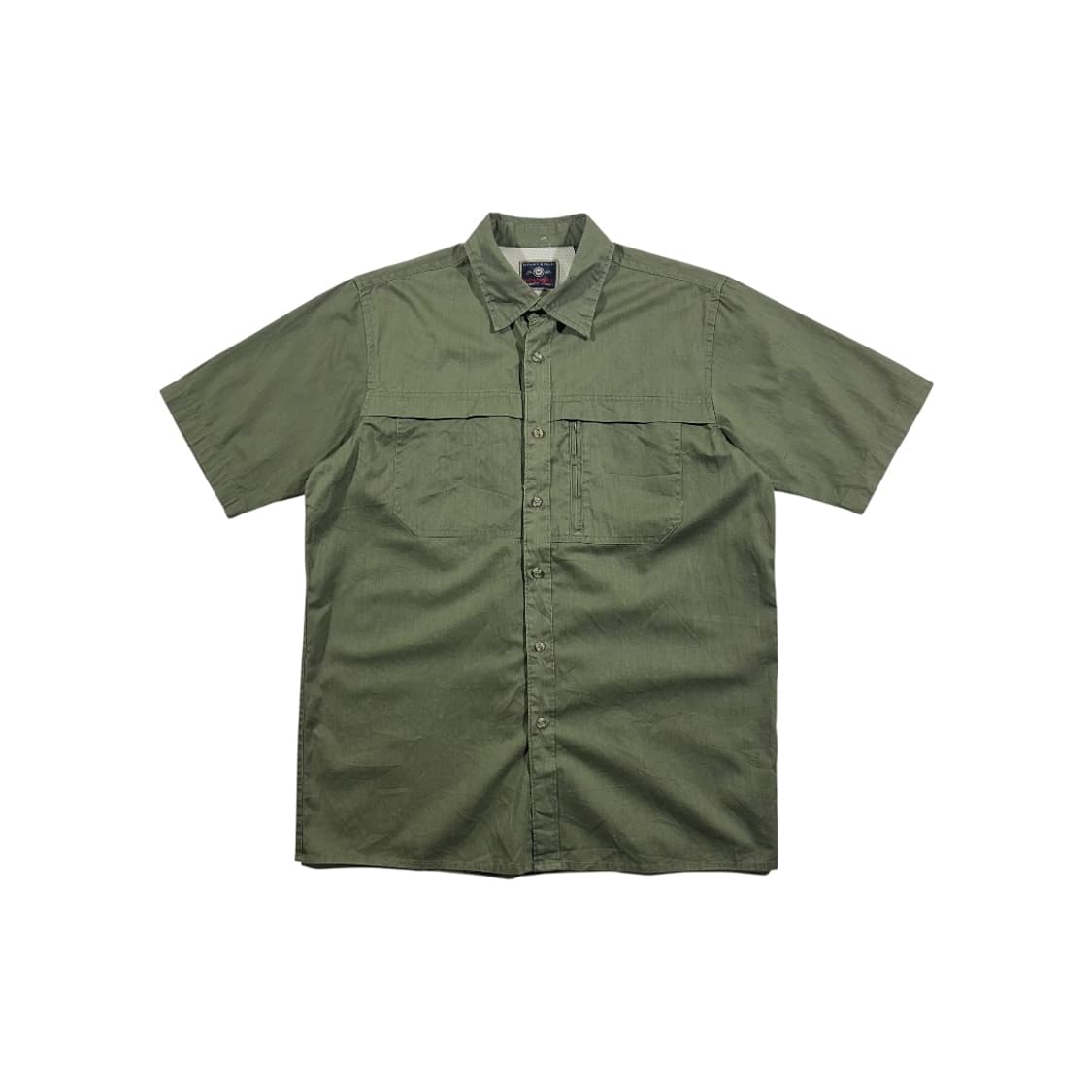 [Wrangler] 랭글러 투포켓 지퍼 디테일 셔츠 상품이미지1
