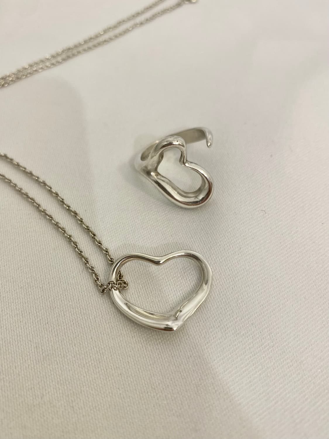 Tiffany&Co heart 925silver rin 상품이미지6