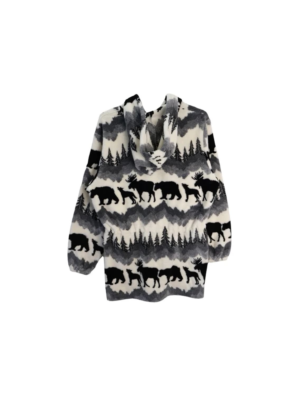 Quality Goods Canada Bear Pattern hoodie 상품이미지5