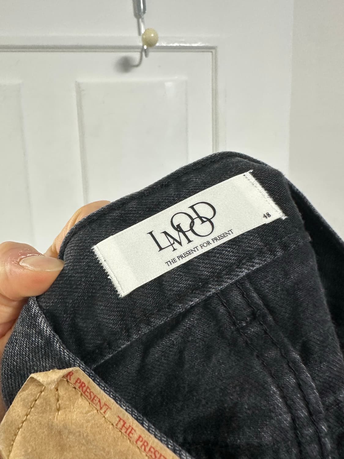 엘무드 슬래시 플레어 데님 팬츠 상품이미지3