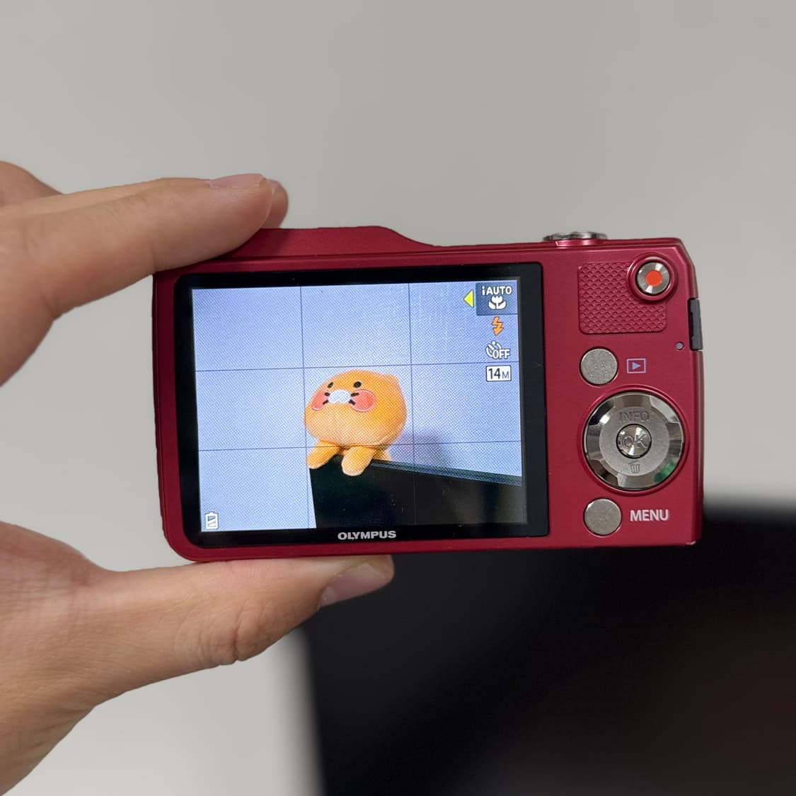 📸 올림푸스 VG-170 레드 (풀구성 / 바로사용 가능) 상품이미지6