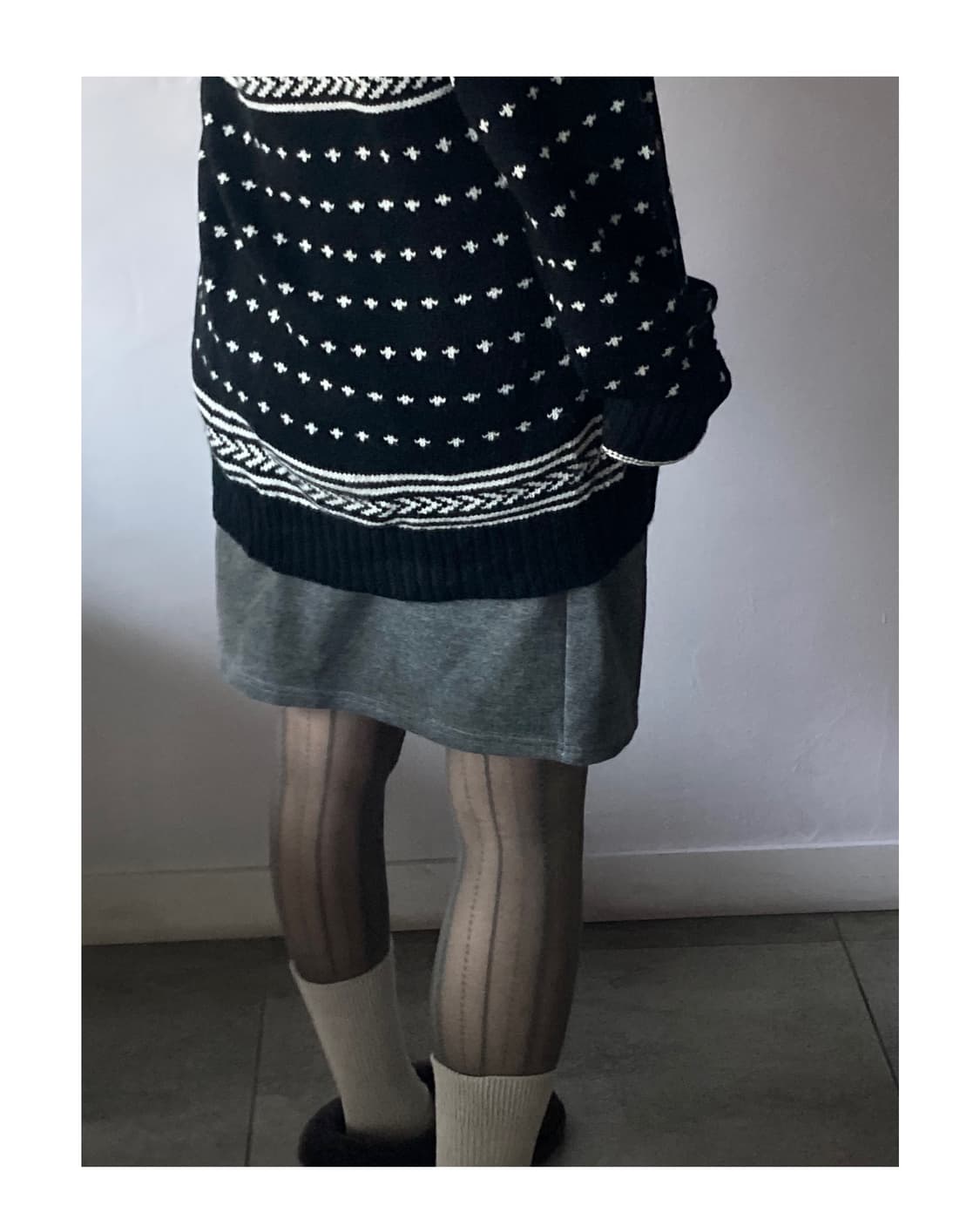 일본빈티지) 스웻 스커트 상품이미지4