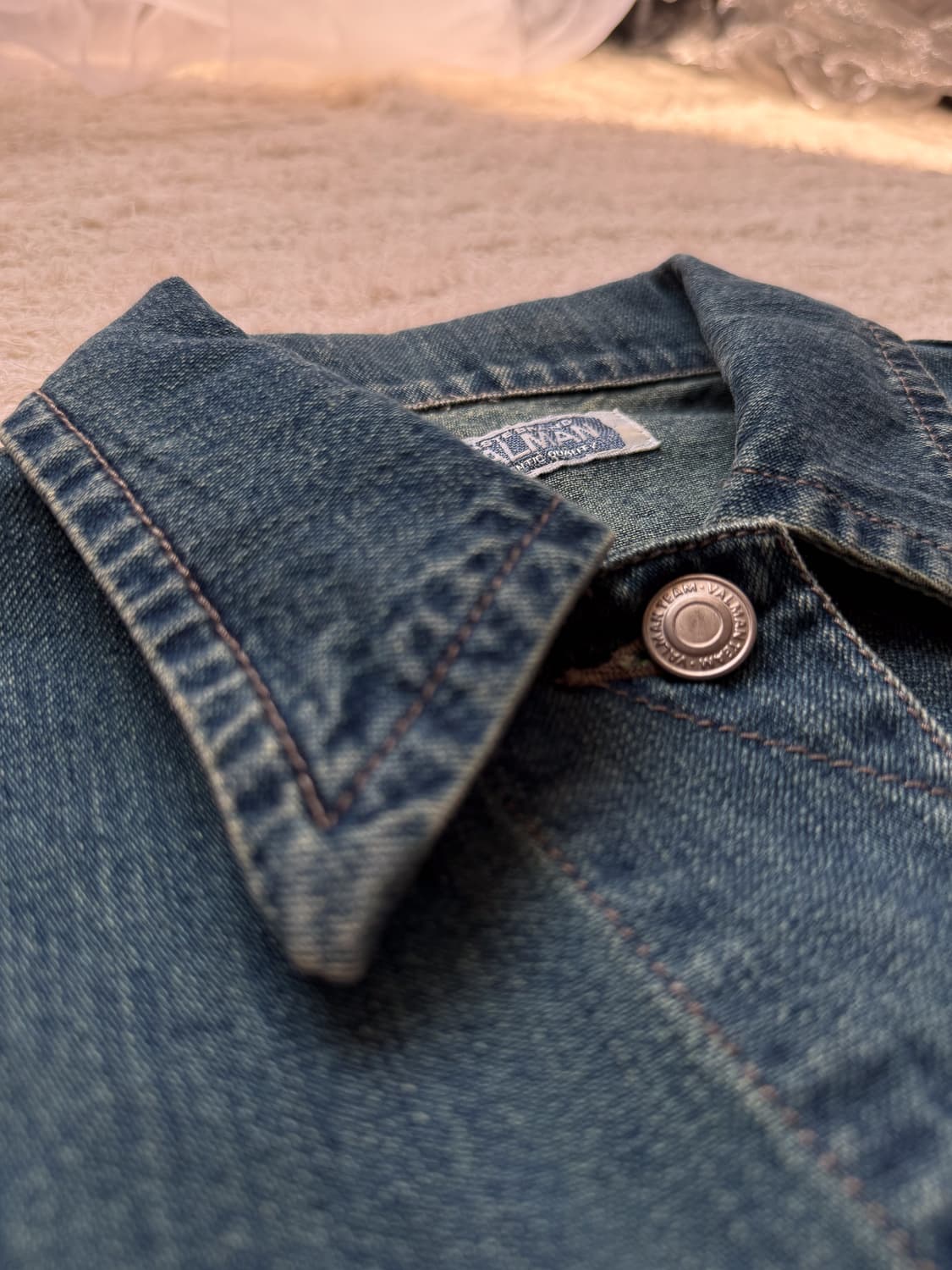 Buckle-washed Denim Vest 0149 상품이미지4