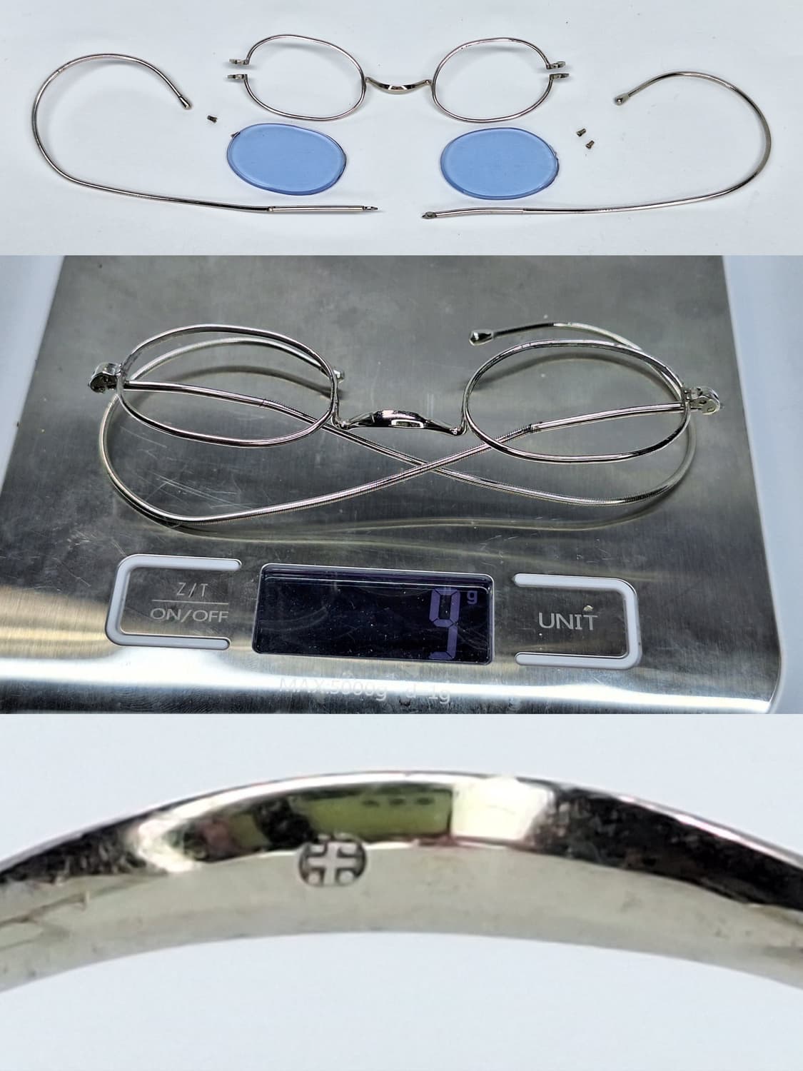 50s 일본 빈티지 케이블 템플 공방 안경테/ 수입 레트로 클래식 앤틱  상품이미지3