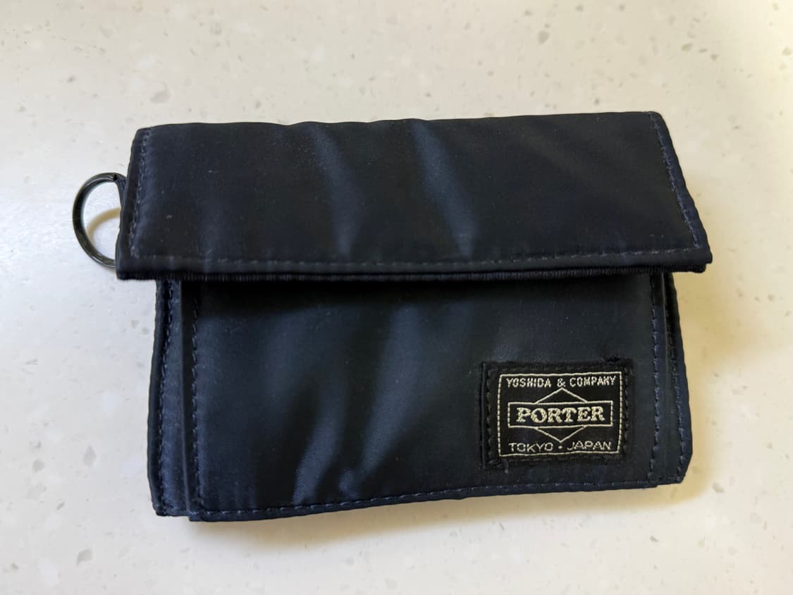 Porter Tanker Wallet Iron Blue 포터 탱커 월렛  상품이미지1