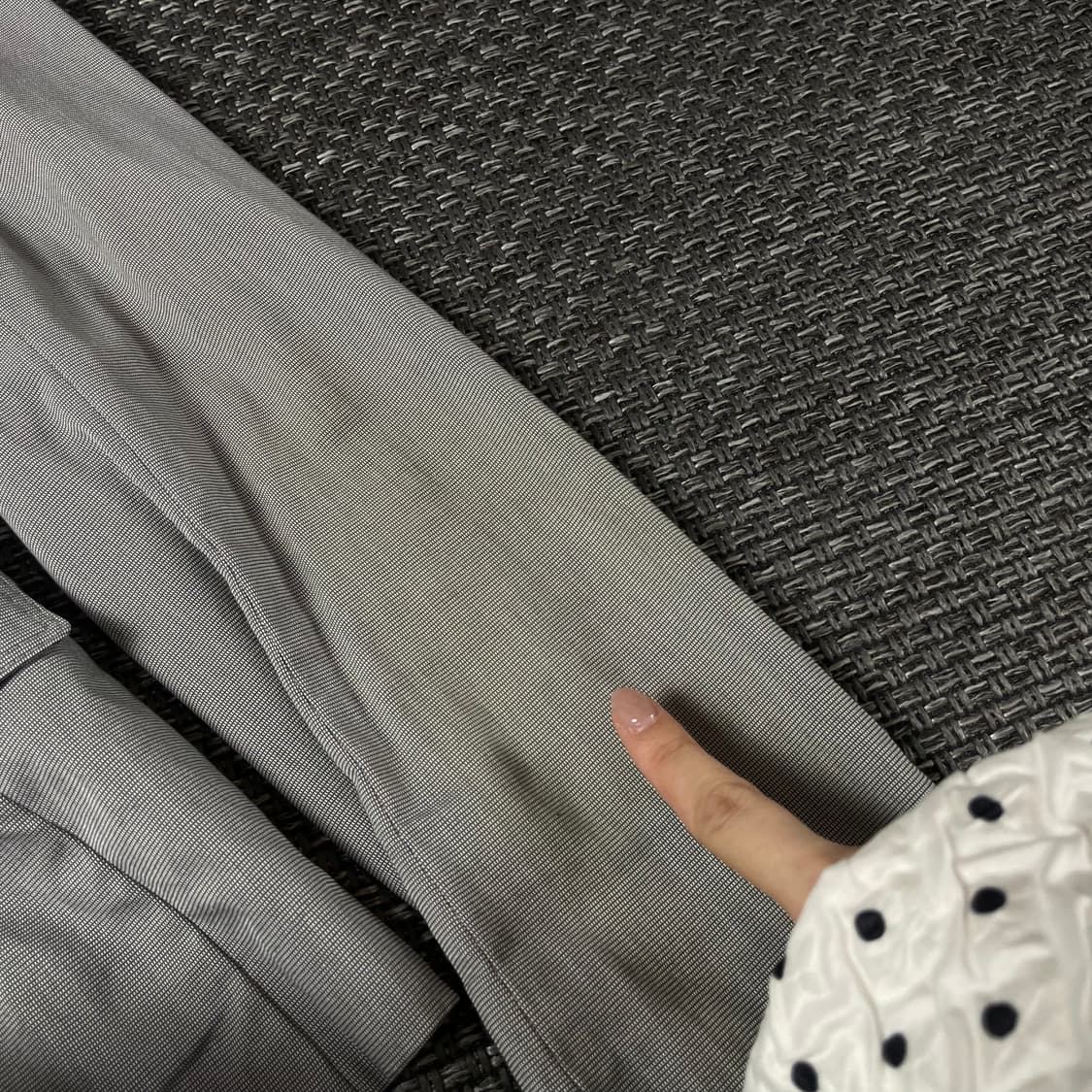 버버리 그레이 블레이저 자켓 40 상품이미지6