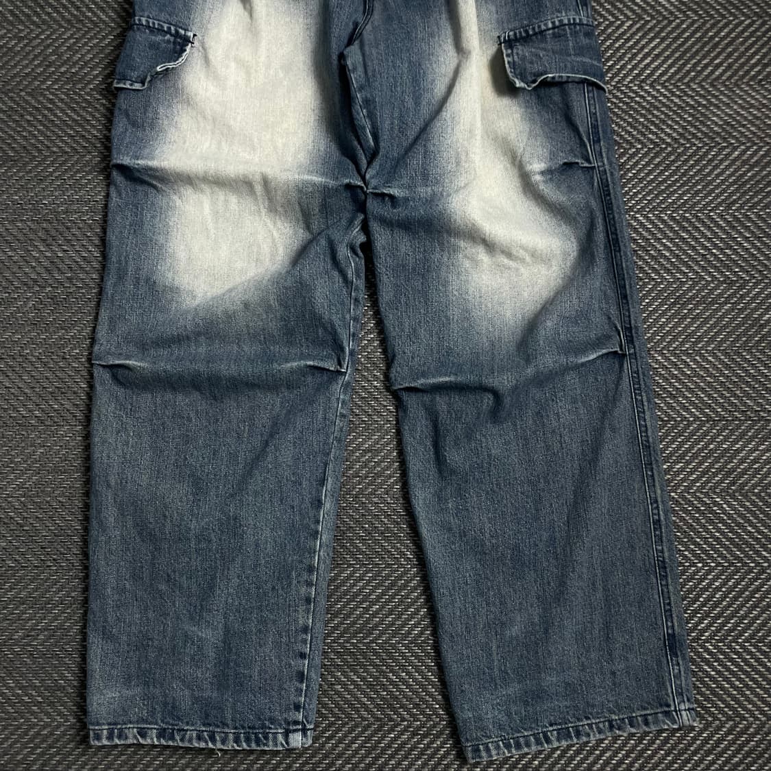 GO JEANS 빈티지 워싱 카고 데님 팬츠y 4921 상품이미지2