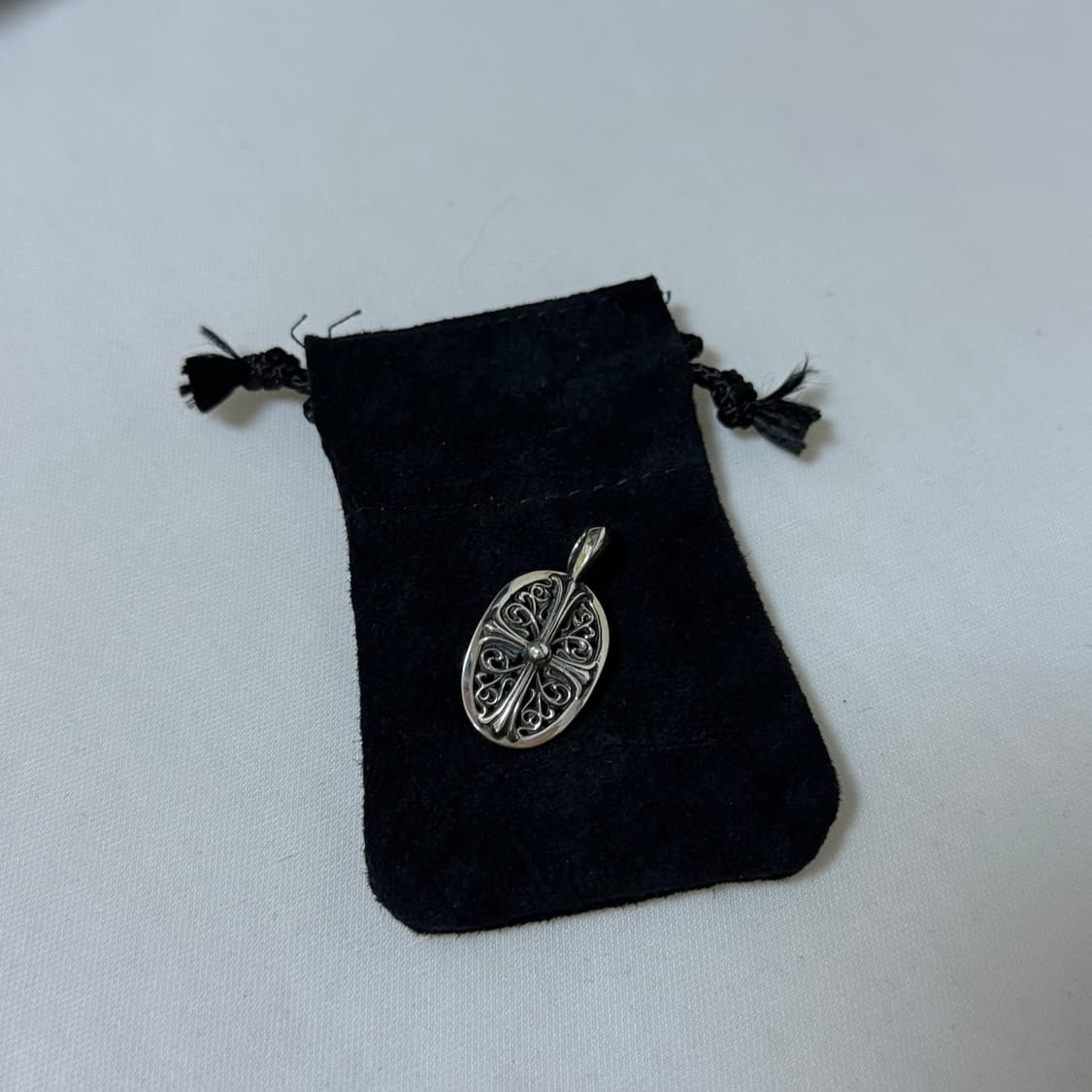 [OS] 크롬하츠 오발 펜던트 실버 상품이미지2