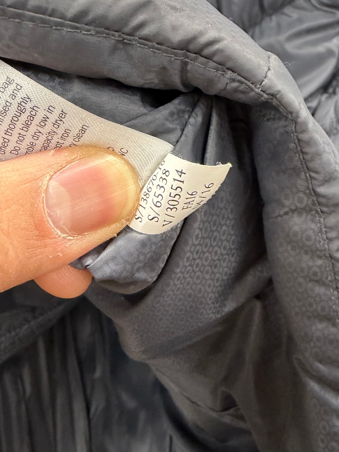 Athleta 경량 패딩 조끼 그레이 여성용 XL 상품이미지6