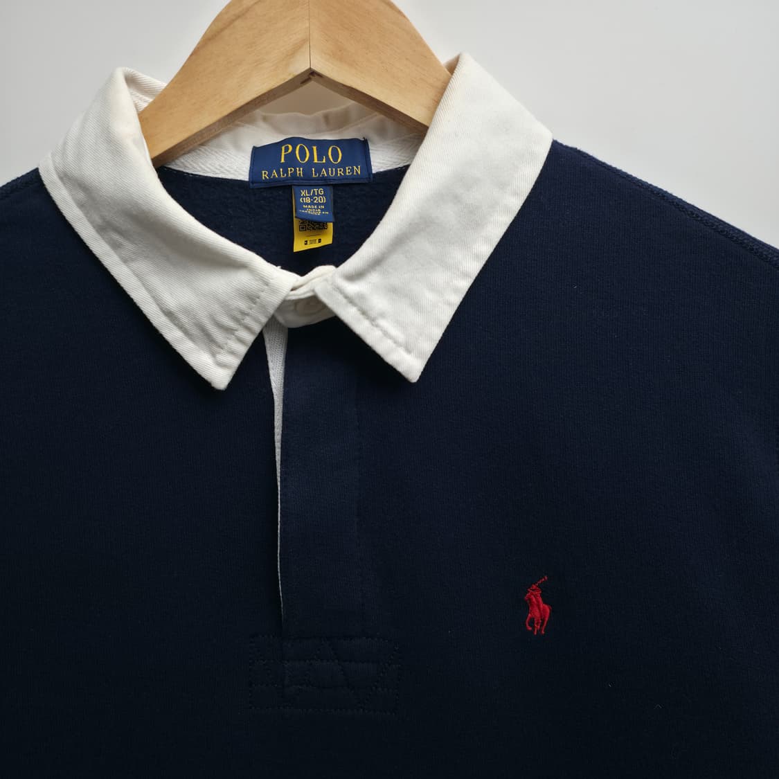[S] 폴로 랄프로렌 럭비 스웻셔츠 네이비 상품이미지5
