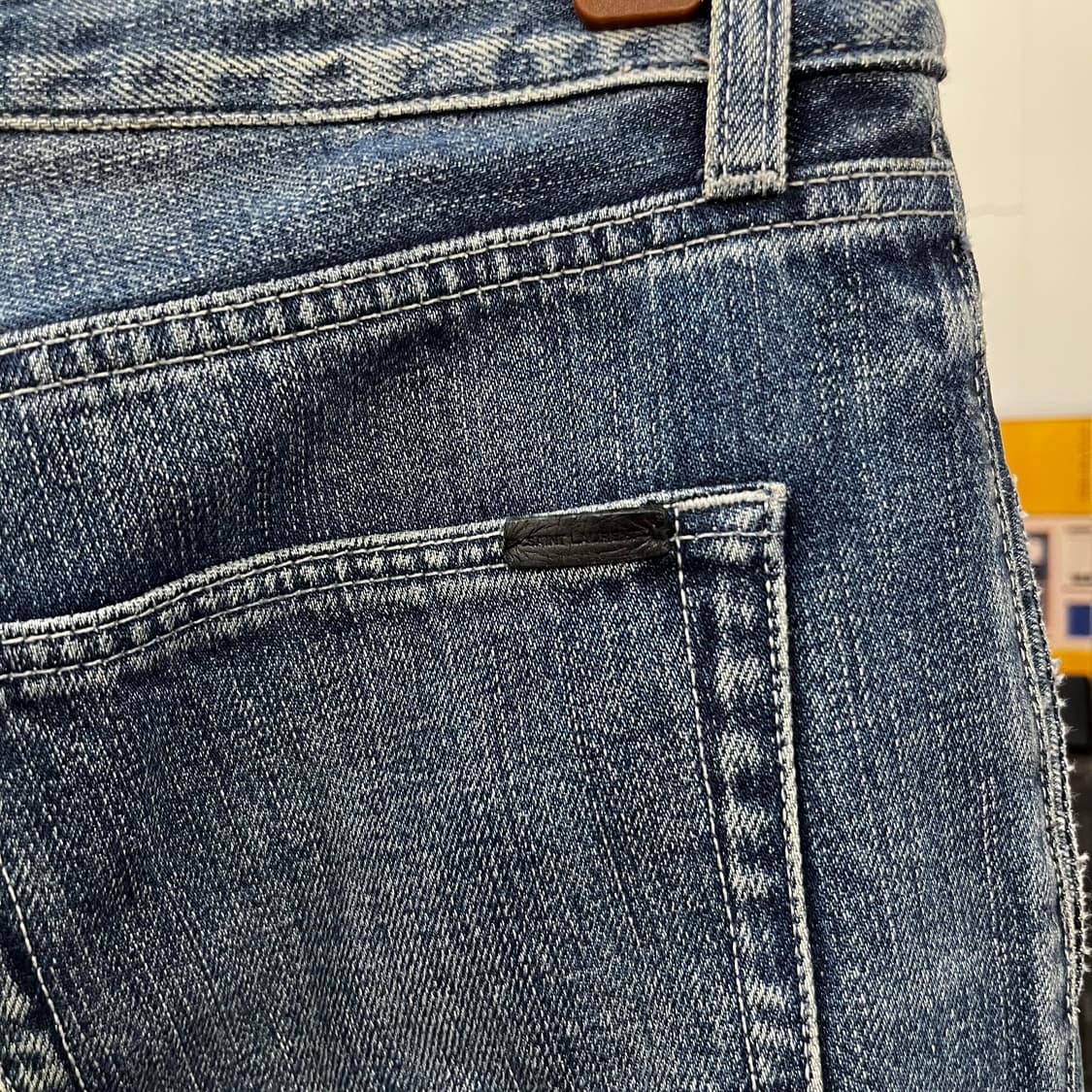 생로랑 셀비지 데님 팬츠 29 상품이미지7