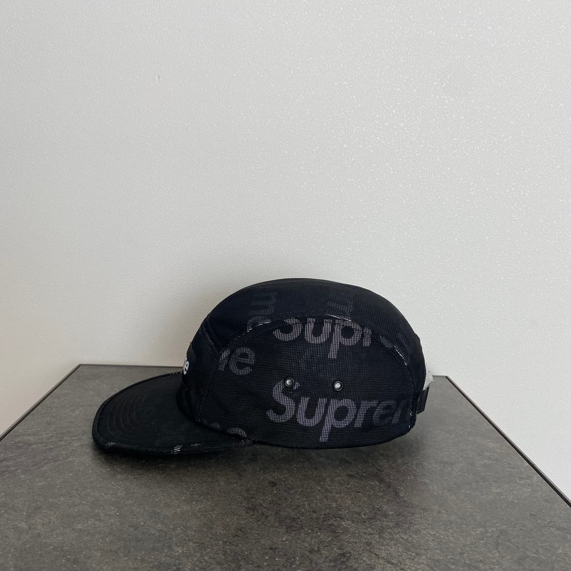 (OS) 슈프림 박스로고 캠프캡 모자 렌티큘러 블랙 상품이미지2