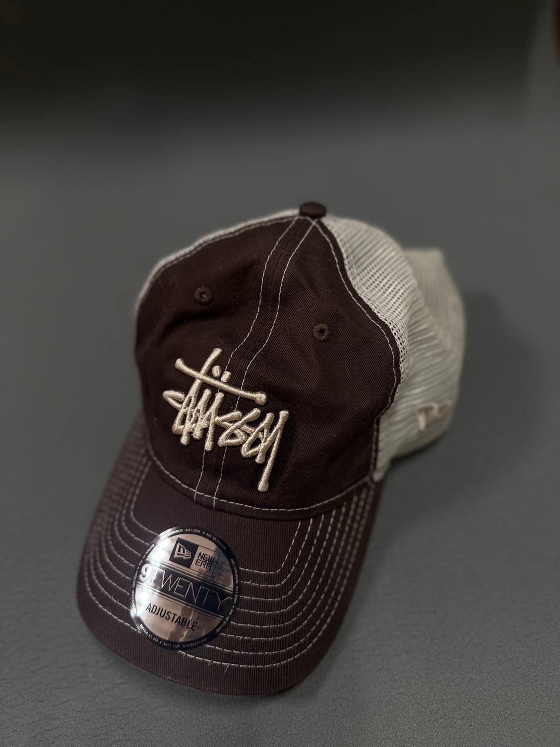 스투시 Stussy New Era 9twenty Basic Trucker 상품이미지1