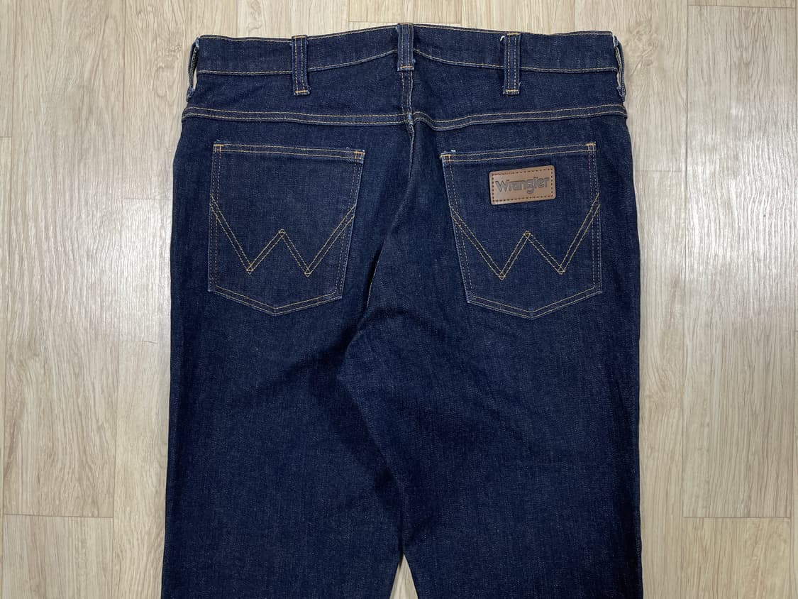 32) 랭글러 재팬 레귤러핏 진청 데님팬츠 상품이미지7