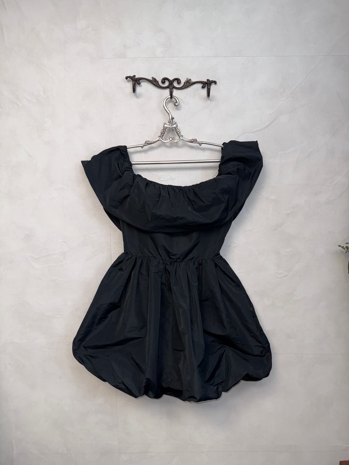 MSGM black balloon off shoulder mini ops 상품이미지5