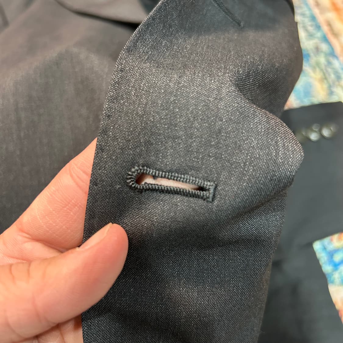 [M] 90s 마가렛호웰 made in japan 울 블레이저 상품이미지9