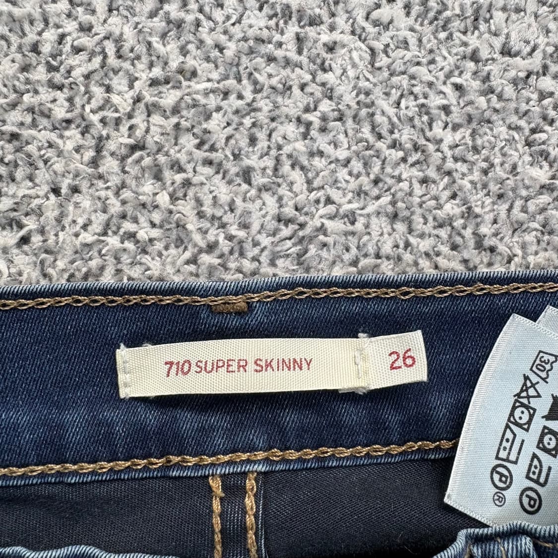 26 리바이스 스키니 청바지 0427J 상품이미지4
