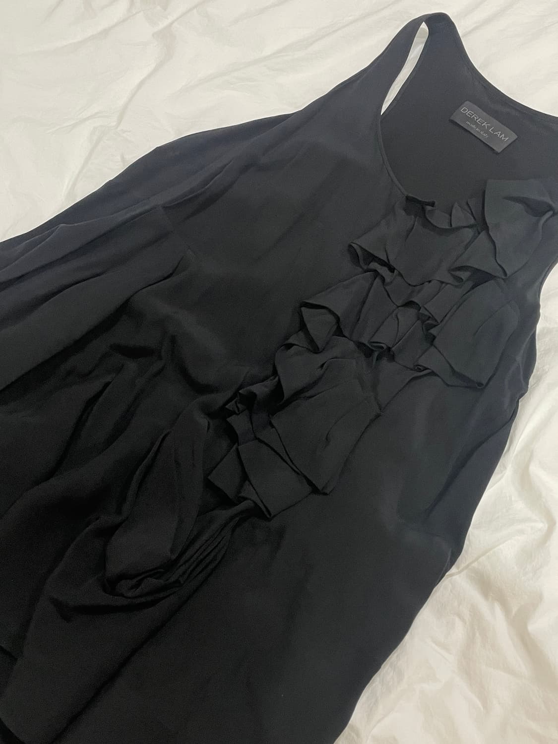 derek lam 프릴 레이스 슬리브리스 원피스 made in italy 상품이미지3