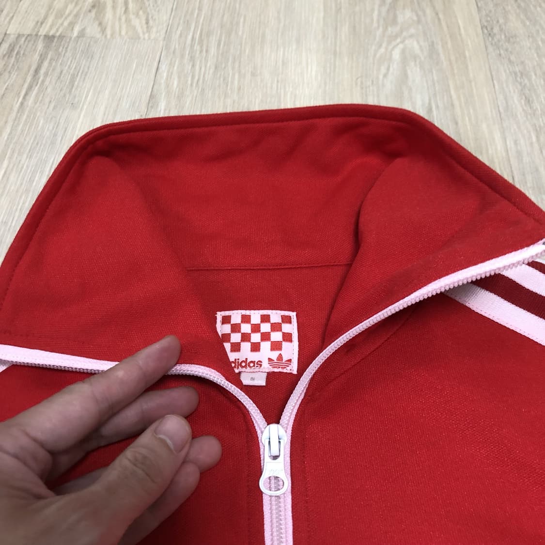 (S) 00's 아디다스 adidas JP 산레모 트랙탑 져지 레드 상품이미지4