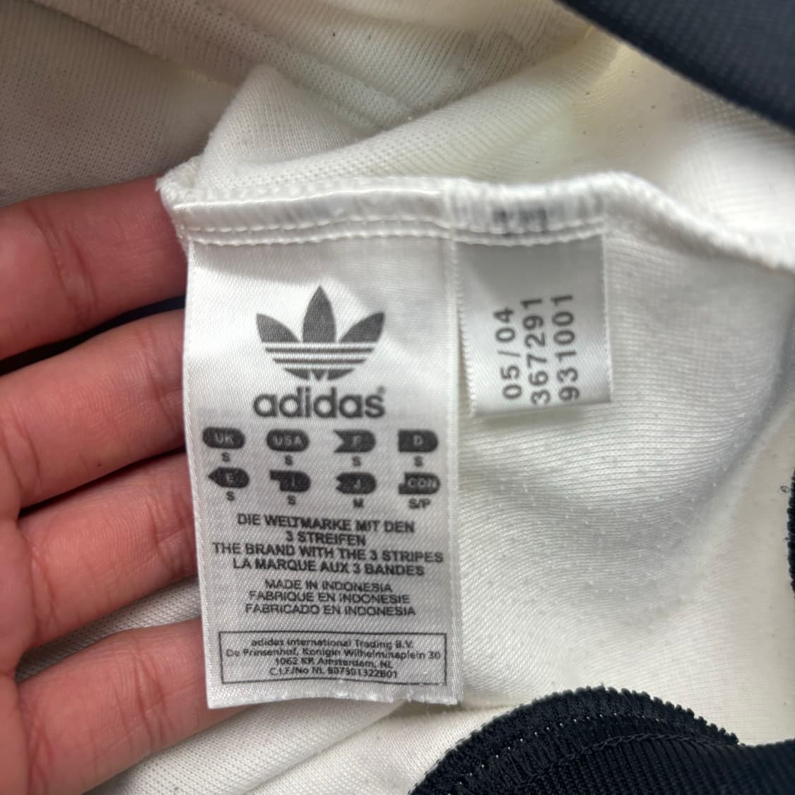 아디다스 독일 게르트 뮐러 화이트 트랙탑 져지 S 상품이미지8