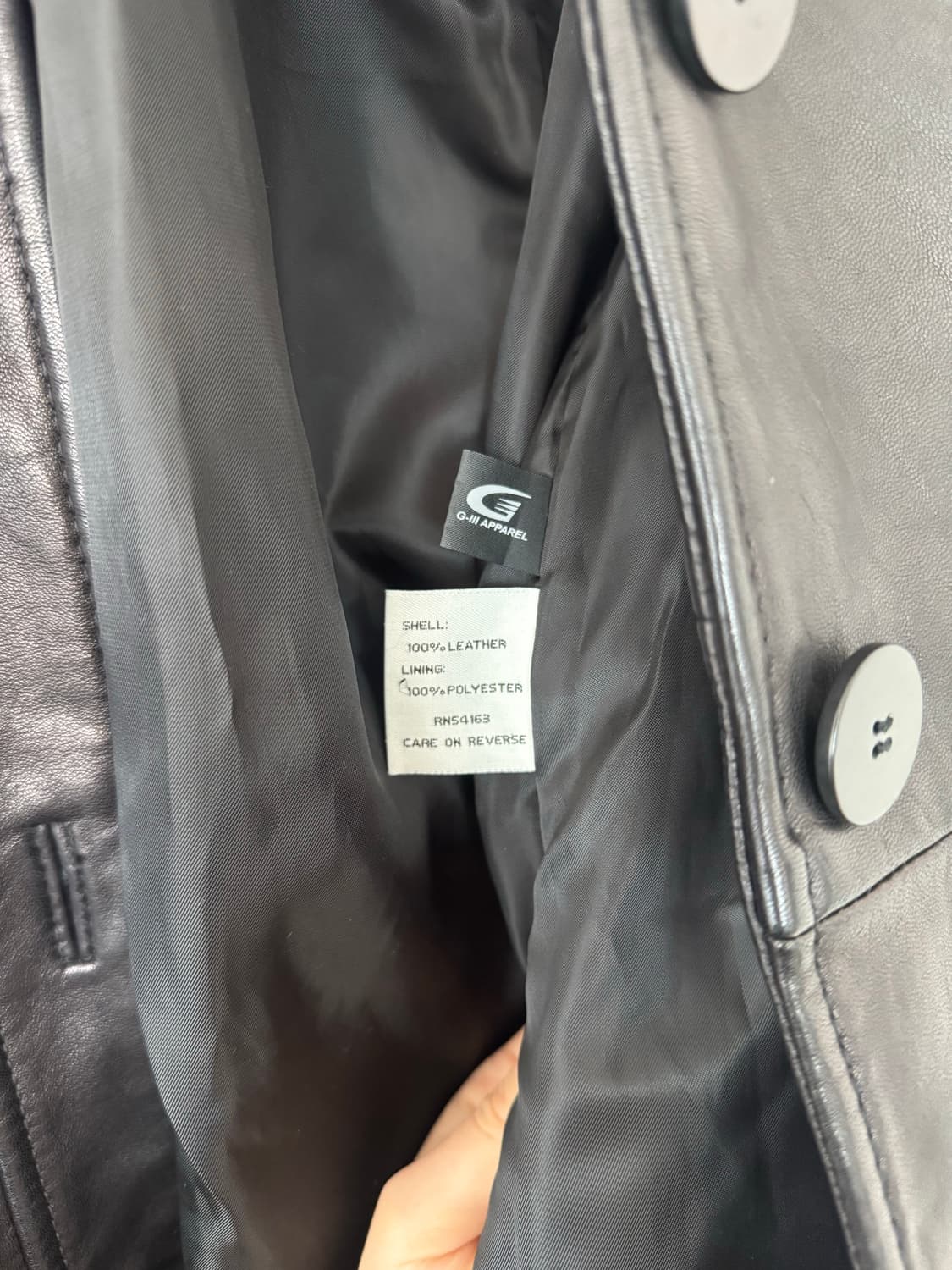 리얼레더 가죽코트 상품이미지4