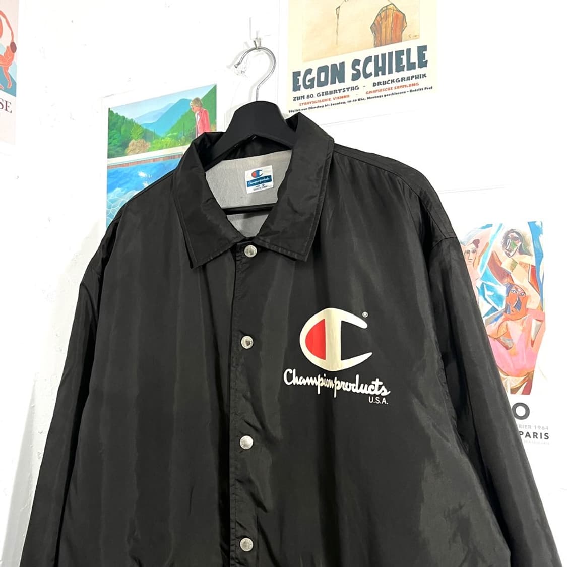 챔피온 올드스쿨 코치자켓  상품이미지3