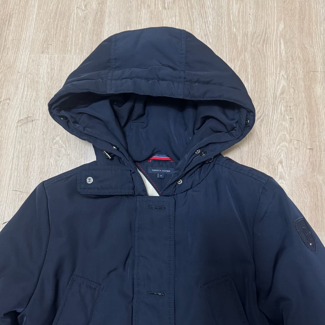 타미힐피거 여성 클래식 후드 패딩코트 M/95  상품이미지2