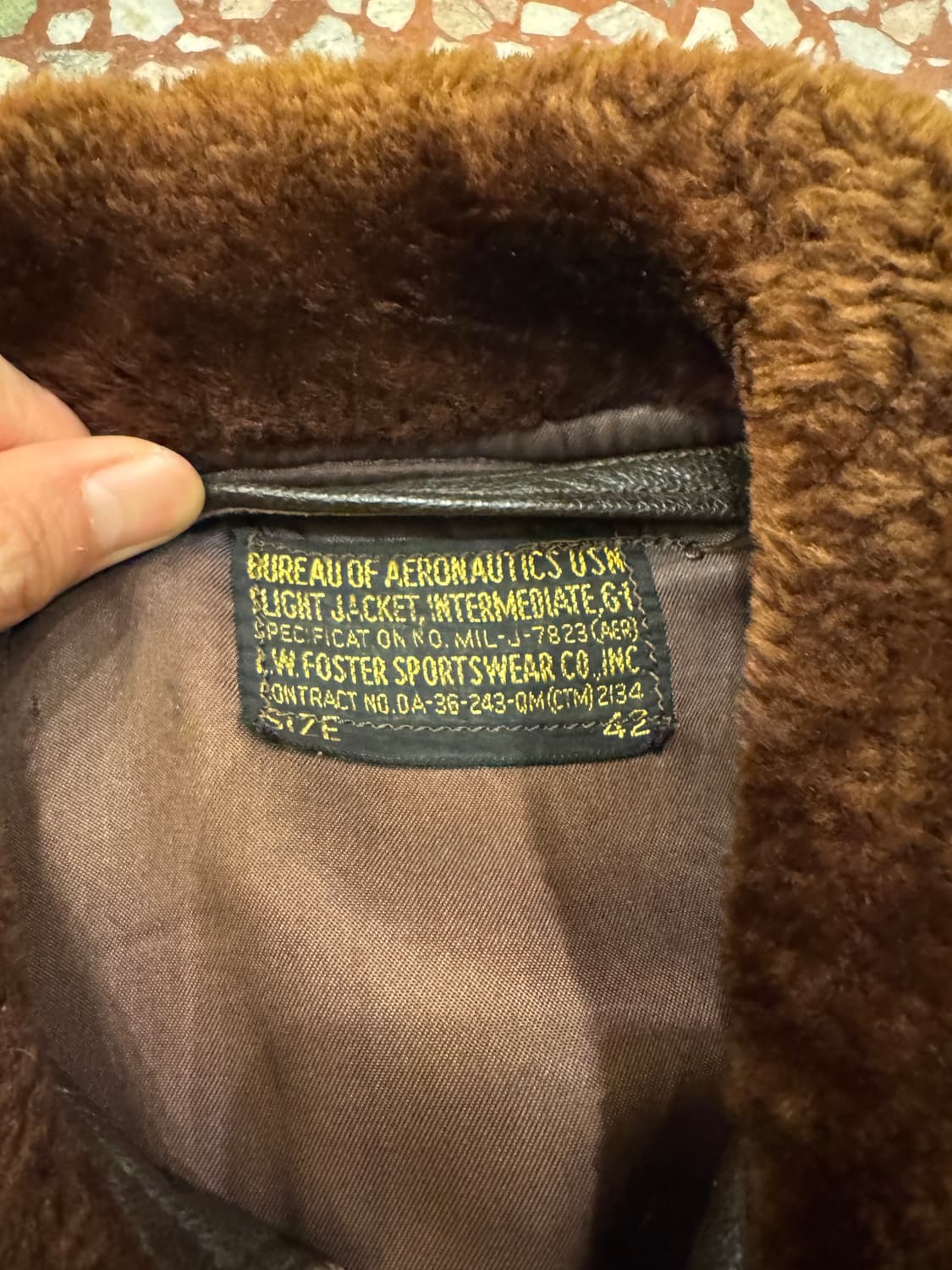 50s 오리지널 G-1 자켓 (42) 상품이미지6